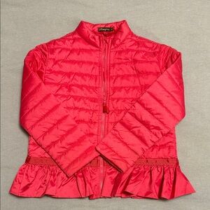 J. McLaughlin Pink Quilted Kids Jacket